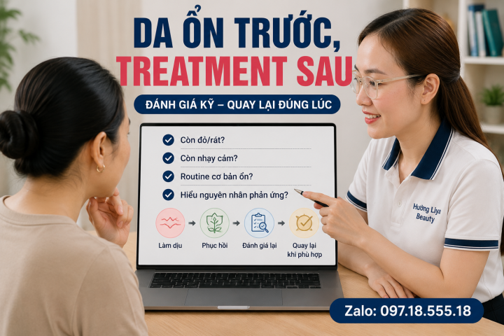 Checklist trước khi quay lại treatment