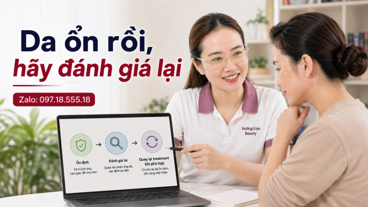 Da ổn rồi, hãy đánh giá lại