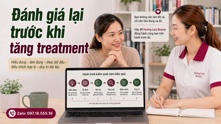 Đánh giá lại trước khi tăng treatment Đánh giá lại trước khi tăng treatment