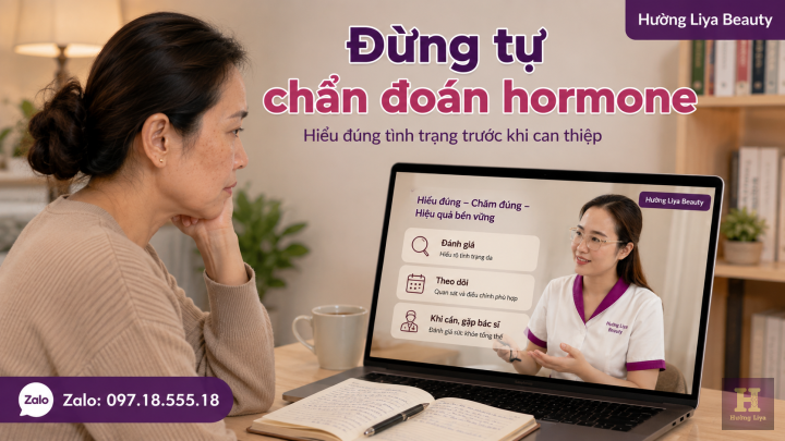 Đừng tự chẩn đoán hormone Đừng tự chẩn đoán hormone
