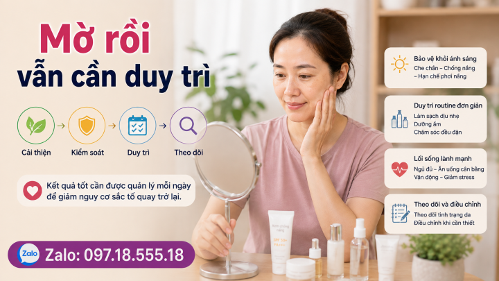 Duy trì là một phần của hành trình