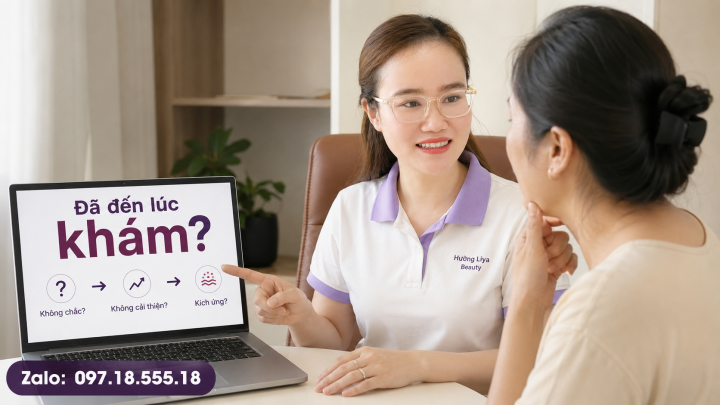 Khi nào nên gặp bác sĩ da liễu
