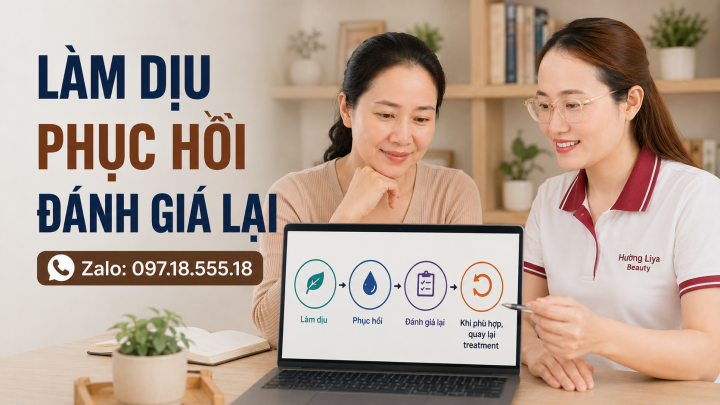 LÀM DỊU → PHỤC HỒI → ĐÁNH GIÁ LẠI LÀM DỊU → PHỤC HỒI → ĐÁNH GIÁ LẠI