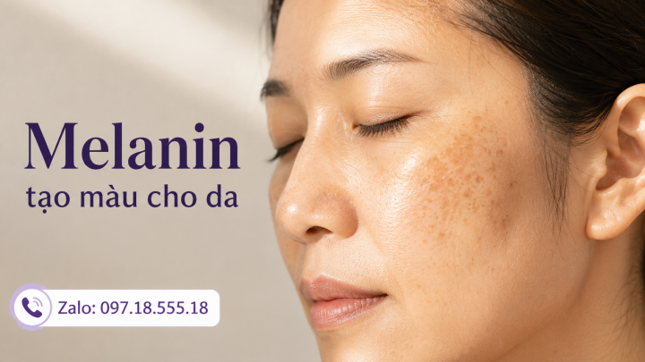 Melanin tạo màu cho da Melanin tạo màu cho da
