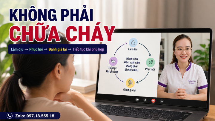 Phục hồi không phải bước đứng ngoài quá trình trị nám