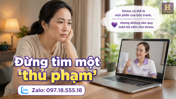 Stress có phải nguyên nhân trực tiếp gây nám Stress có phải nguyên nhân trực tiếp gây nám