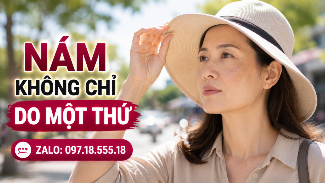 Vì sao bạn có thể bị nám Vì sao bạn có thể bị nám