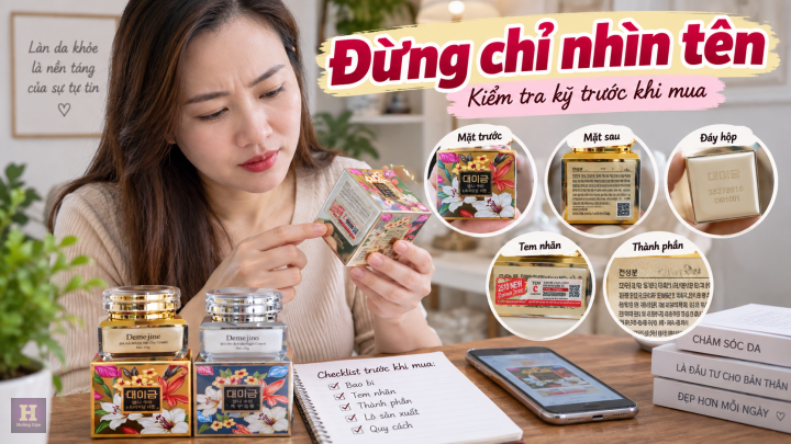 Demejine mẫu cũ và Damei Jinni mẫu mới khác nhau thế nào