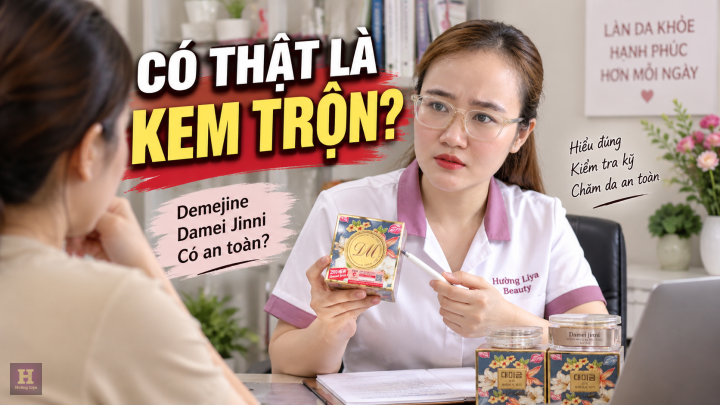 Demejine mẫu mới Damei Jinni có phải kem trộn
