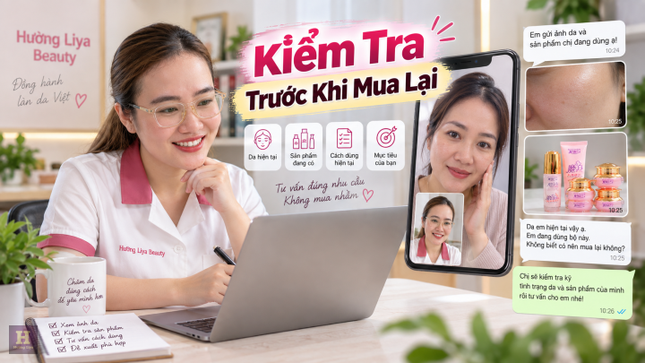 Dùng Hoàng Cung Hồng nhưng da chưa cải thiện Dùng Hoàng Cung Hồng nhưng da chưa cải thiện