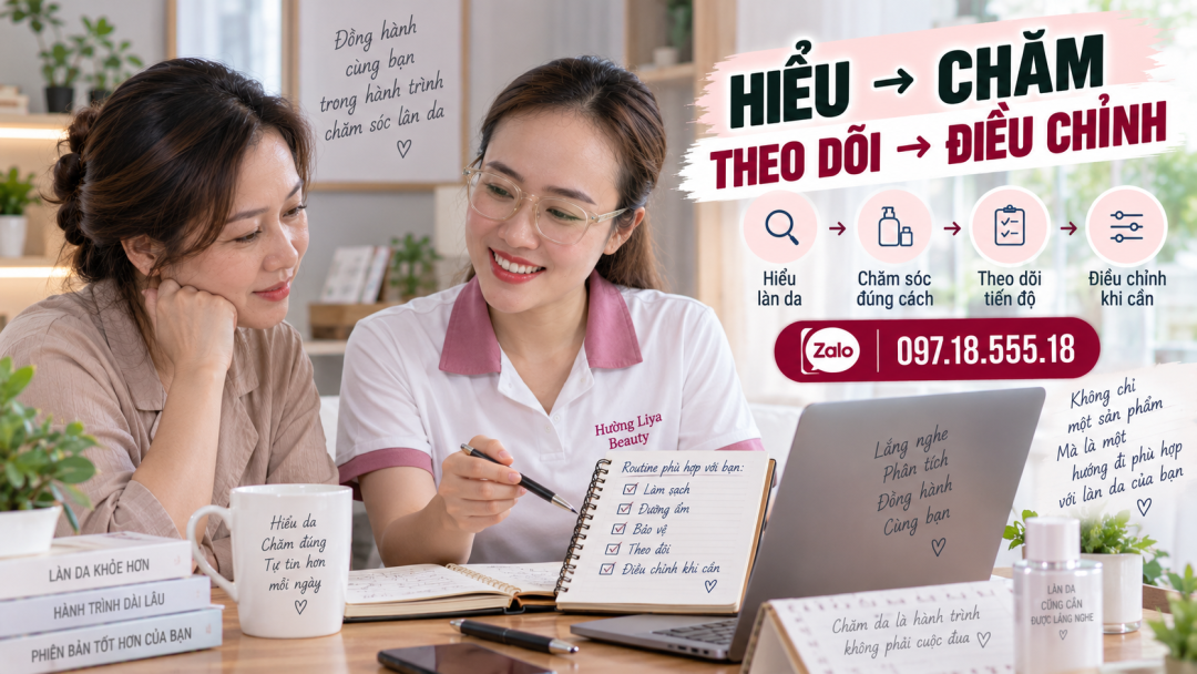 HIỂU → CHĂM → THEO DÕI → ĐIỀU CHỈNH