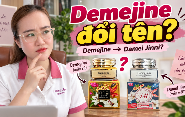 Kem Demejine mẫu mới là gì Damei Jinni có phải Demejine không