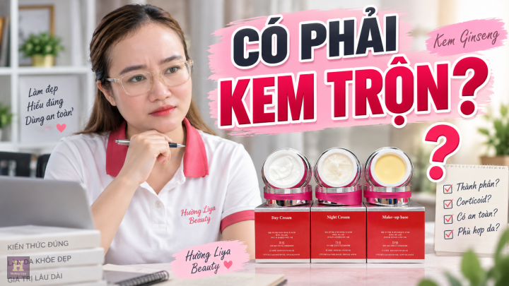 Kem Ginseng có phải kem trộn không Có chứa Corticoid