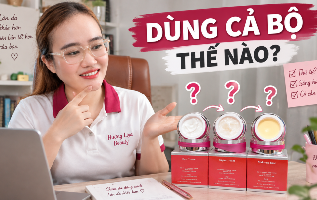 Kem Ginseng dùng như thế nào Cách dùng cả bộ đúng thứ tự
