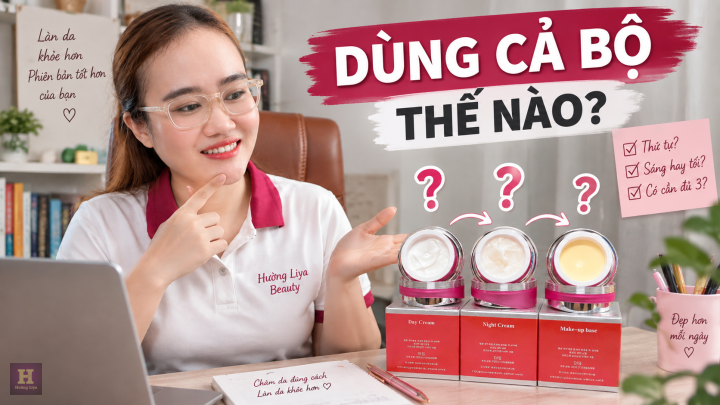 Kem Ginseng dùng như thế nào Cách dùng cả bộ đúng thứ tự