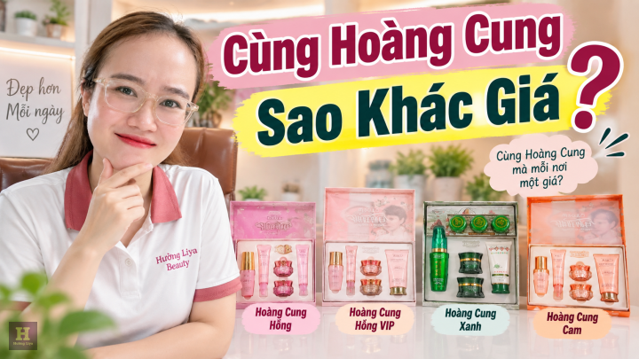 Kem Hoàng Cung giá bao nhiêu Giá Hồng, Xanh, Cam và mua ở đâu