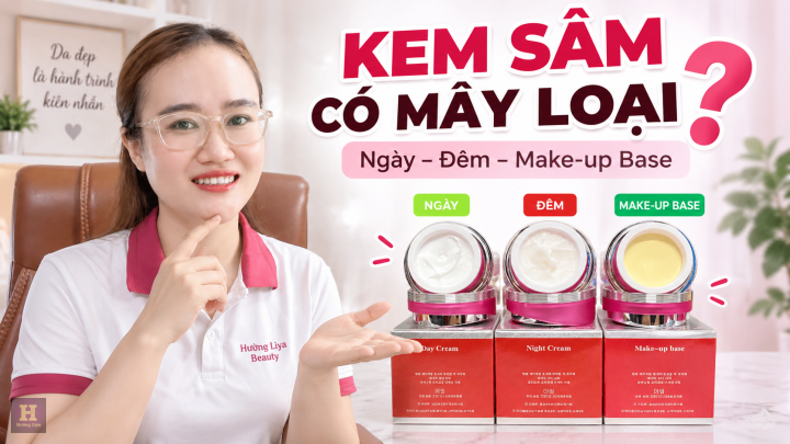 Kem Sâm Ginseng có mấy loại Phân biệt kem ngày, đêm