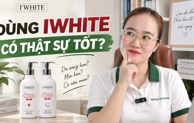 Kem body IWHITE có tốt không Có giúp da trắng hơn