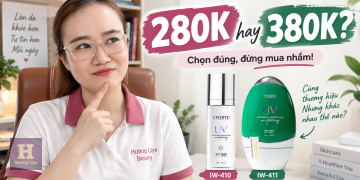Kem chống nắng IWHITE giá bao nhiêu Chọn IW-410 hay IW-411