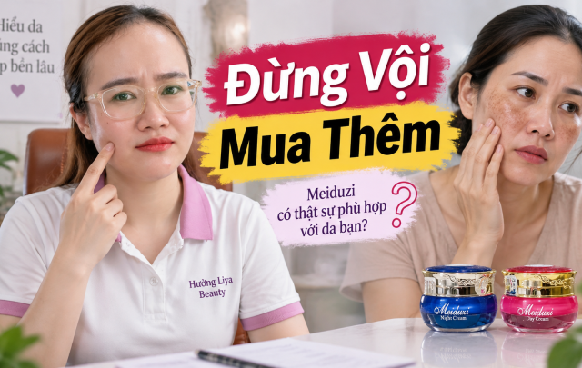 Meiduzi có phù hợp với da nám, sạm màu không