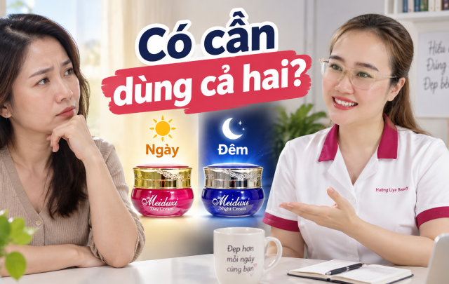Meiduzi ngày và đêm khác nhau thế nào
