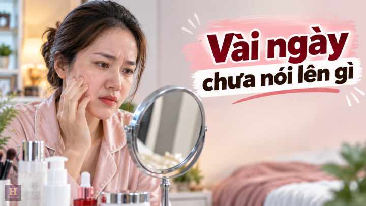Mới dùng RUEE vài ngày, chưa thấy nám mờ có bình thường không