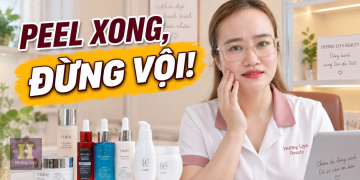 Sau khi peel RUEE có cần phục hồi da không