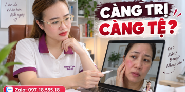 Vì sao càng trị nám da càng kích ứng