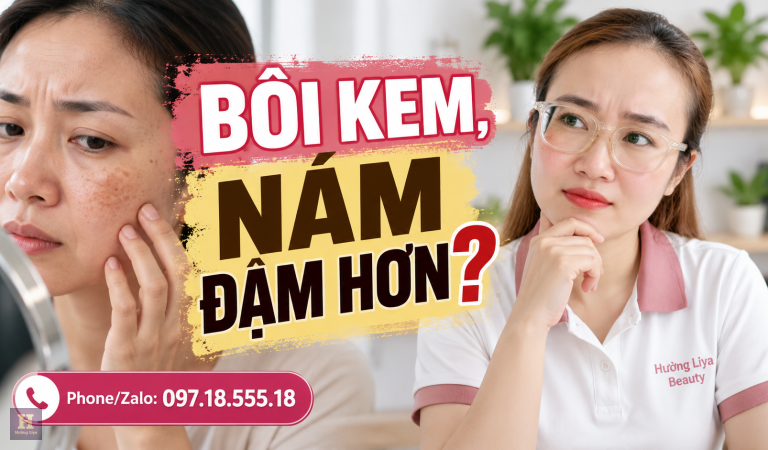 Vì sao dùng kem trị nám các vết nám lại đậm hơn
