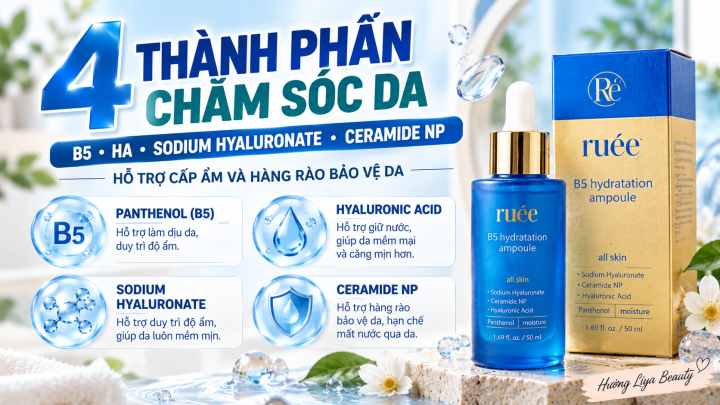 4 Thành Phần Chăm Sóc Da Căng Mịn