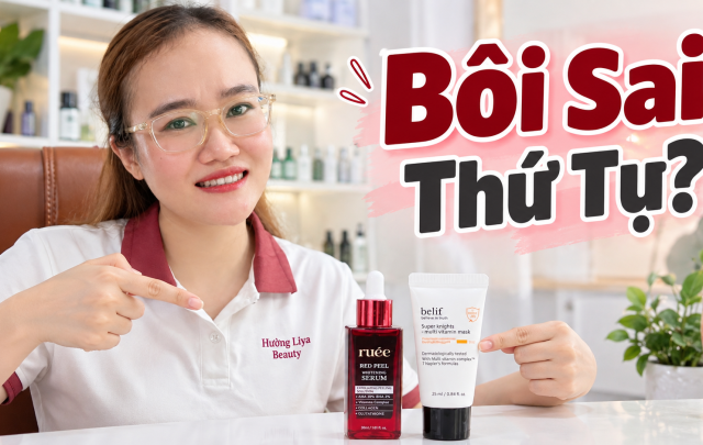 Serum và kem chống nắng bôi cái nào trước?