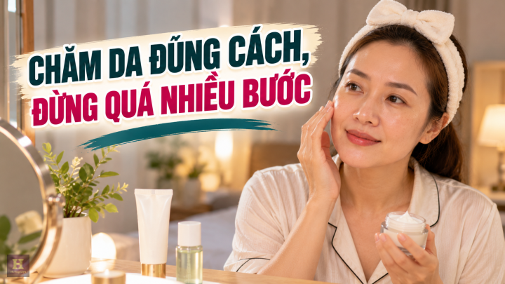 Chăm Da Đúng Cách, Đừng Quá Nhiều Bước Chăm Da Đúng Cách, Đừng Quá Nhiều Bước