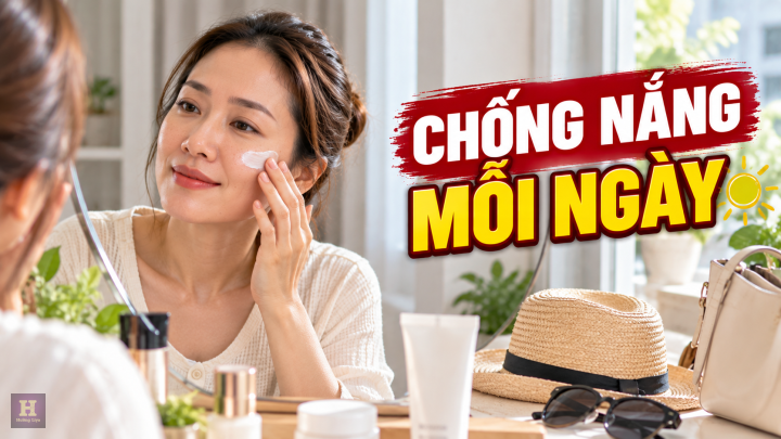 Chống nắng mỗi ngày, rạng rỡ tự nhiên Chống nắng mỗi ngày, rạng rỡ tự nhiên