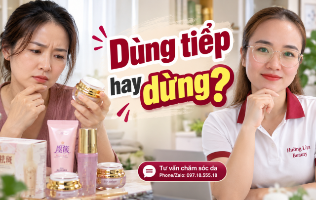 Có mẹ nào dùng mỹ phẩm Hoàng Cung chưa