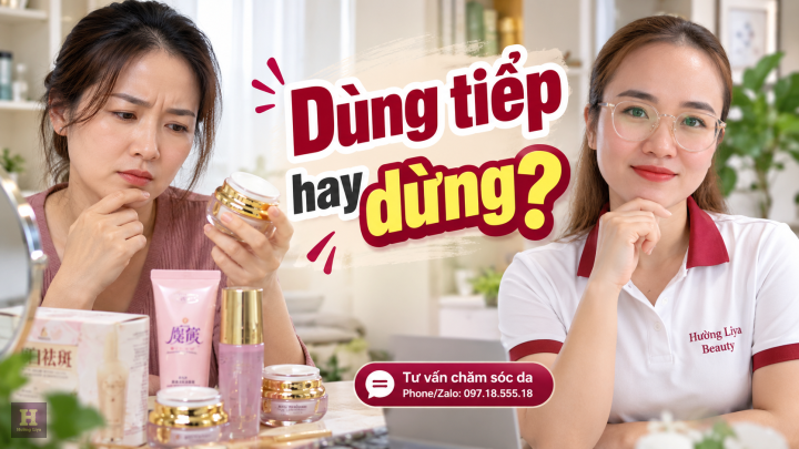 Có mẹ nào dùng mỹ phẩm Hoàng Cung chưa
