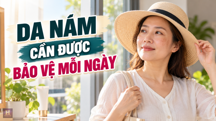 Da Nám Cần Được Bảo Vệ Mỗi Ngày Da Nám Cần Được Bảo Vệ Mỗi Ngày