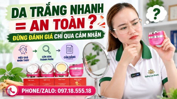 Da Trắng Nhanh Có An Toàn