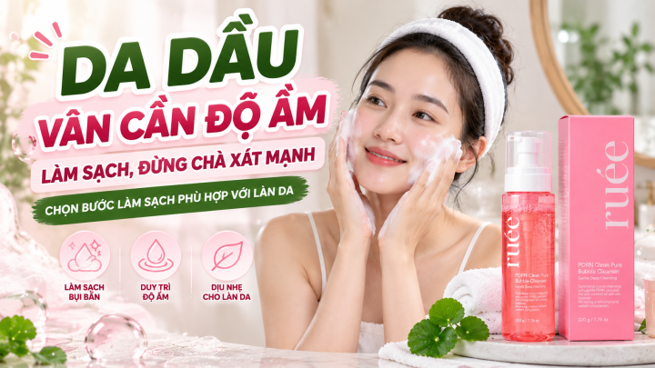Da dầu vẫn cần độ ẩm