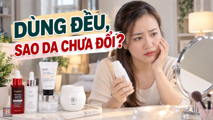 Dùng Đều, Sao Da Chưa Đổi Dùng Đều, Sao Da Chưa Đổi