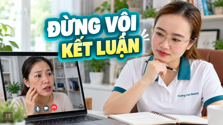 Đừng Vội Kết Luận Khi Tư Vấn Da Đừng Vội Kết Luận Khi Tư Vấn Da