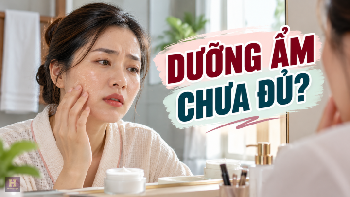 Dưỡng Ẩm Chưa Đủ