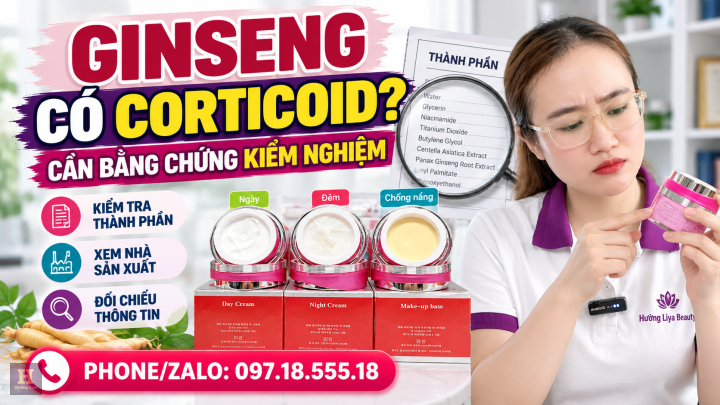 Ginseng Có Corticoid Kiểm Tra Thành Phần
