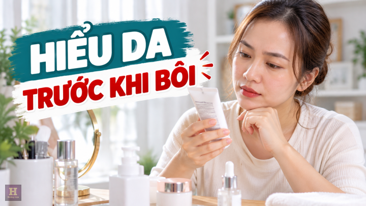 Hiểu da trước khi bôi Hiểu da trước khi bôi