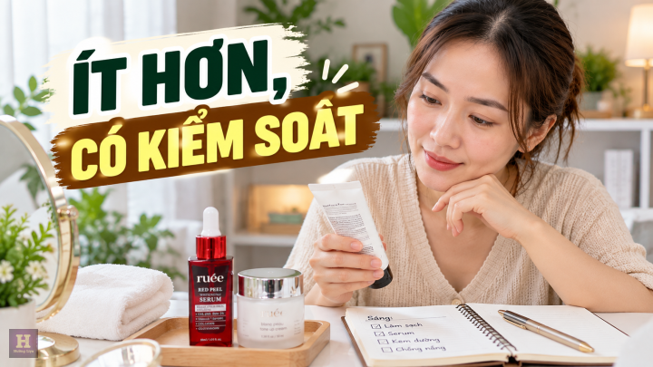 Ít Hơn, Có Kiểm Soát Làn Da Rạng Rỡ Ít Hơn, Có Kiểm Soát Làn Da Rạng Rỡ