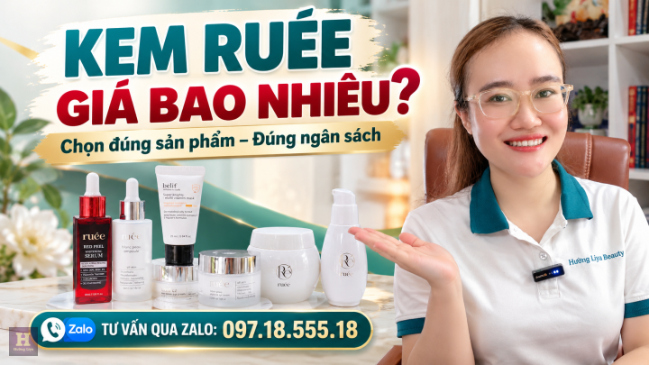 Kem Ruée giá bao nhiêu? Cách chọn đúng sản phẩm