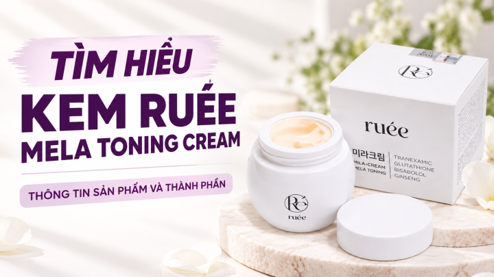 Khám phá kem Ruée dưỡng sáng da
