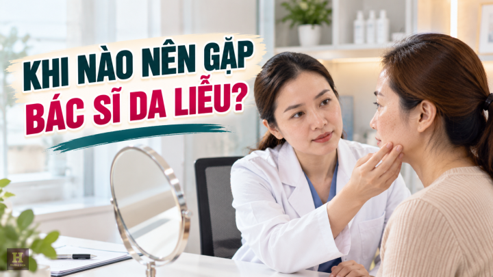 Khi Nào Nên Gặp Bác Sĩ Da Liễu Khi Nào Nên Gặp Bác Sĩ Da Liễu