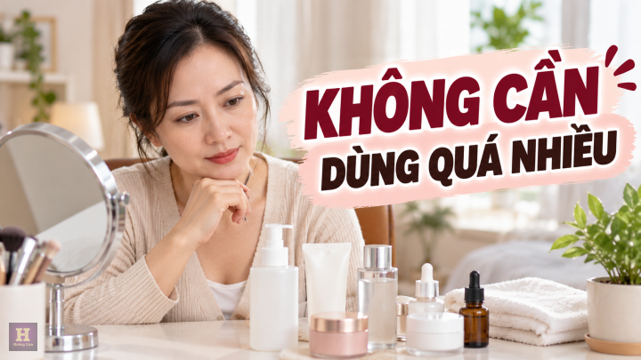 Không Cần Dùng Quá Nhiều Sản Phẩm