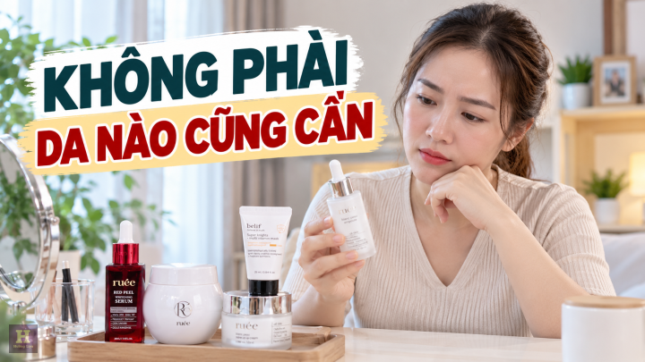 Không Phải Da Nào Cũng Cần Skincare