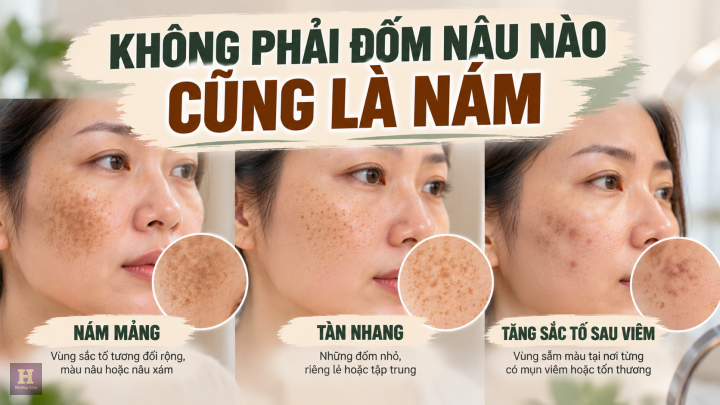 Không Phải Đốm Nâu Nào Cũng Là Nám Không Phải Đốm Nâu Nào Cũng Là Nám